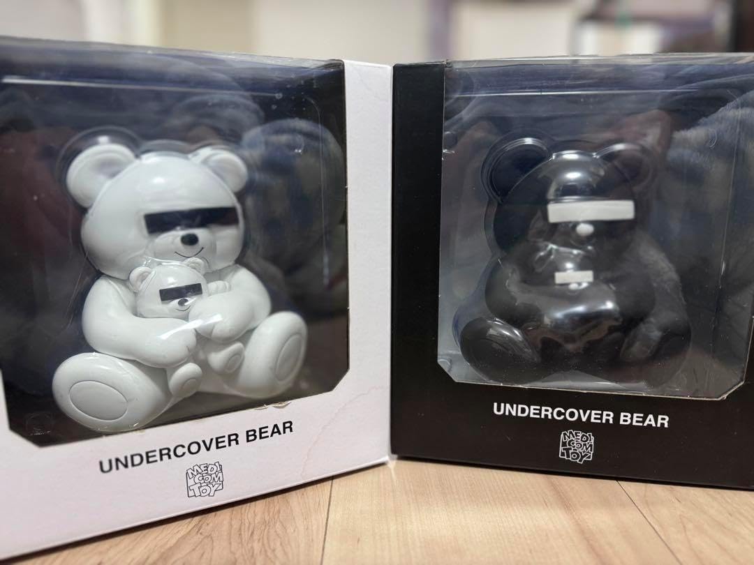 2個セット アンダーカバー UNDERCOVER BEAR 目隠しベアフィギュア